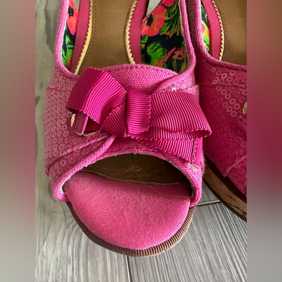 Sperry pink wedges size 8 - Picture 3 of 7